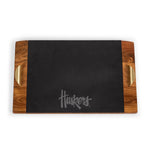 Nebraska Cornhuskers - Covina Acacia and Slate Serving Tray