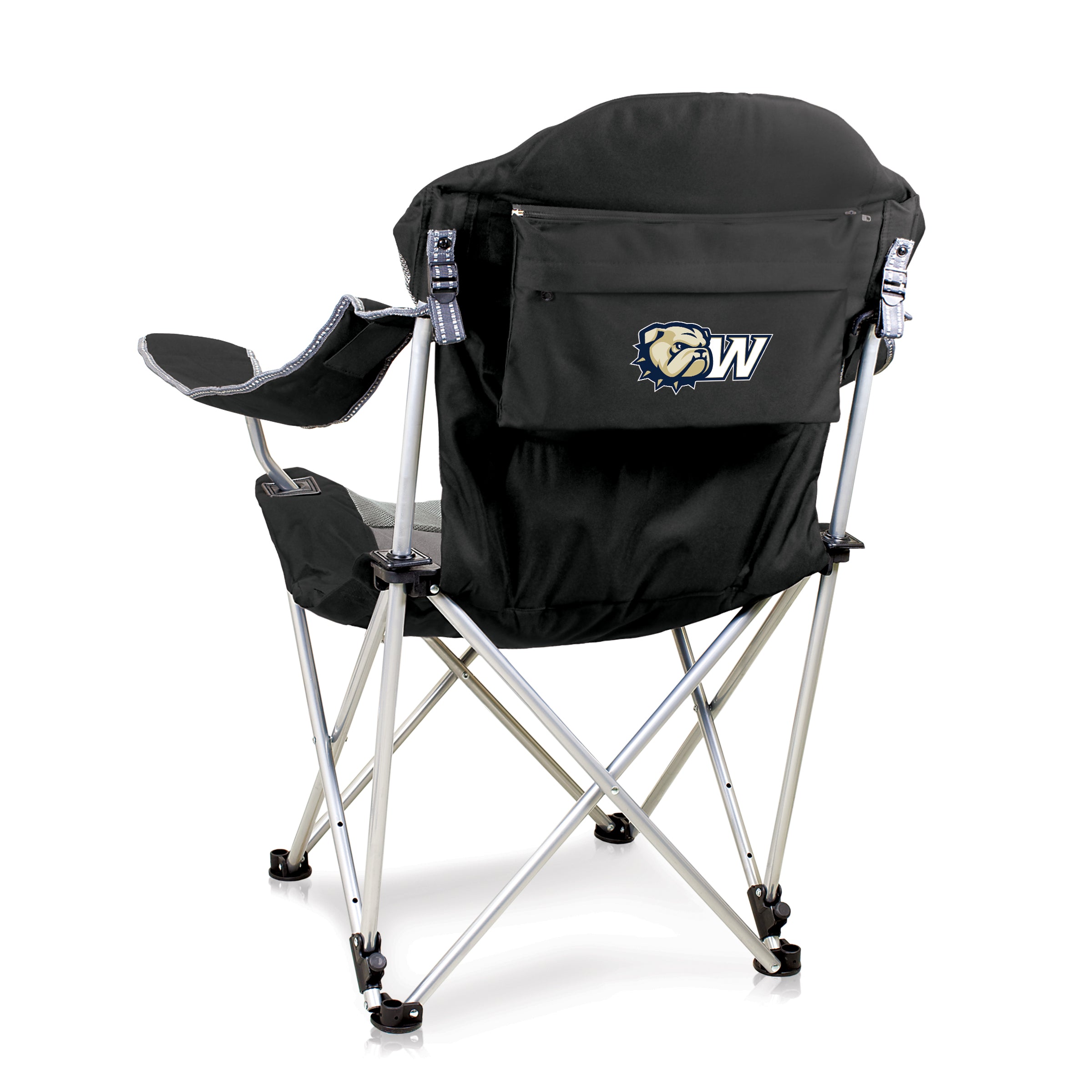 Wingate University Bulldogs - Reclining Camp Chair
