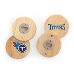 Tennessee Titans - Coasters with Bottle Openers Set of 4