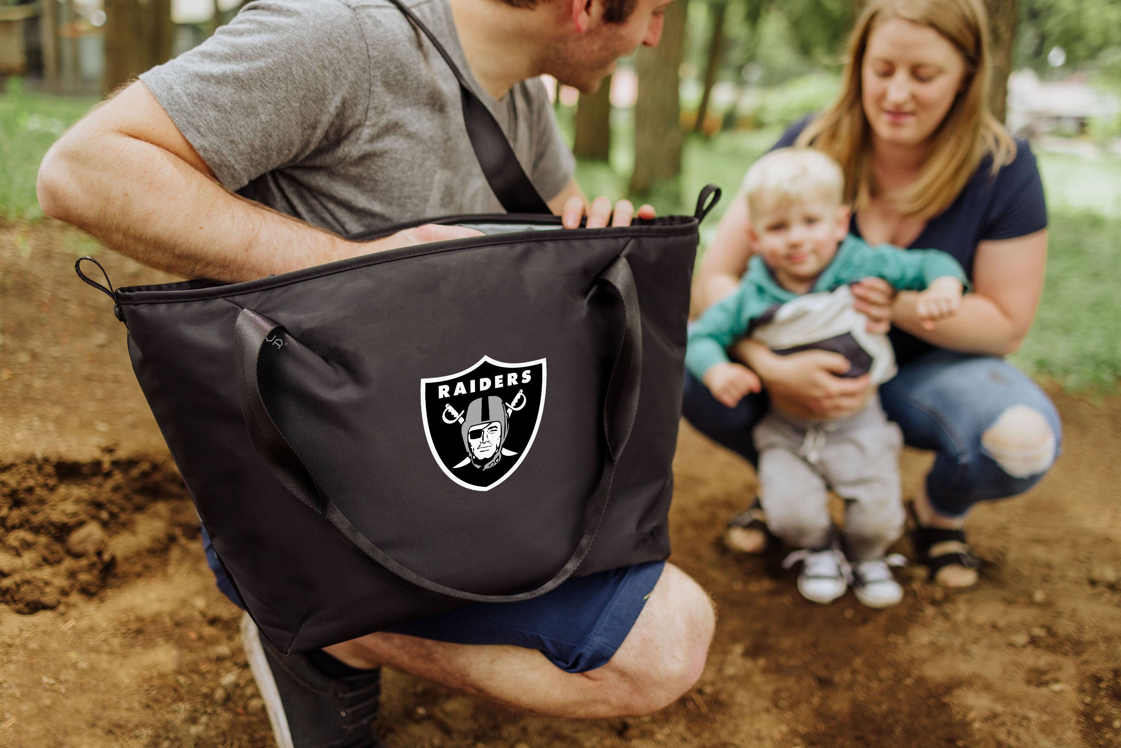 Las Vegas Raiders - Tarana Recycled Cooler Tote Bag