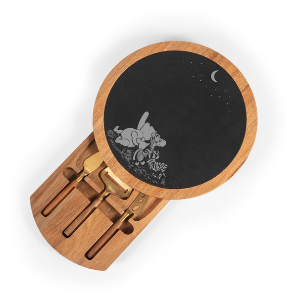 Winnie the Pooh - Insignia Acacia and Slate Serving Board with Cheese Tools