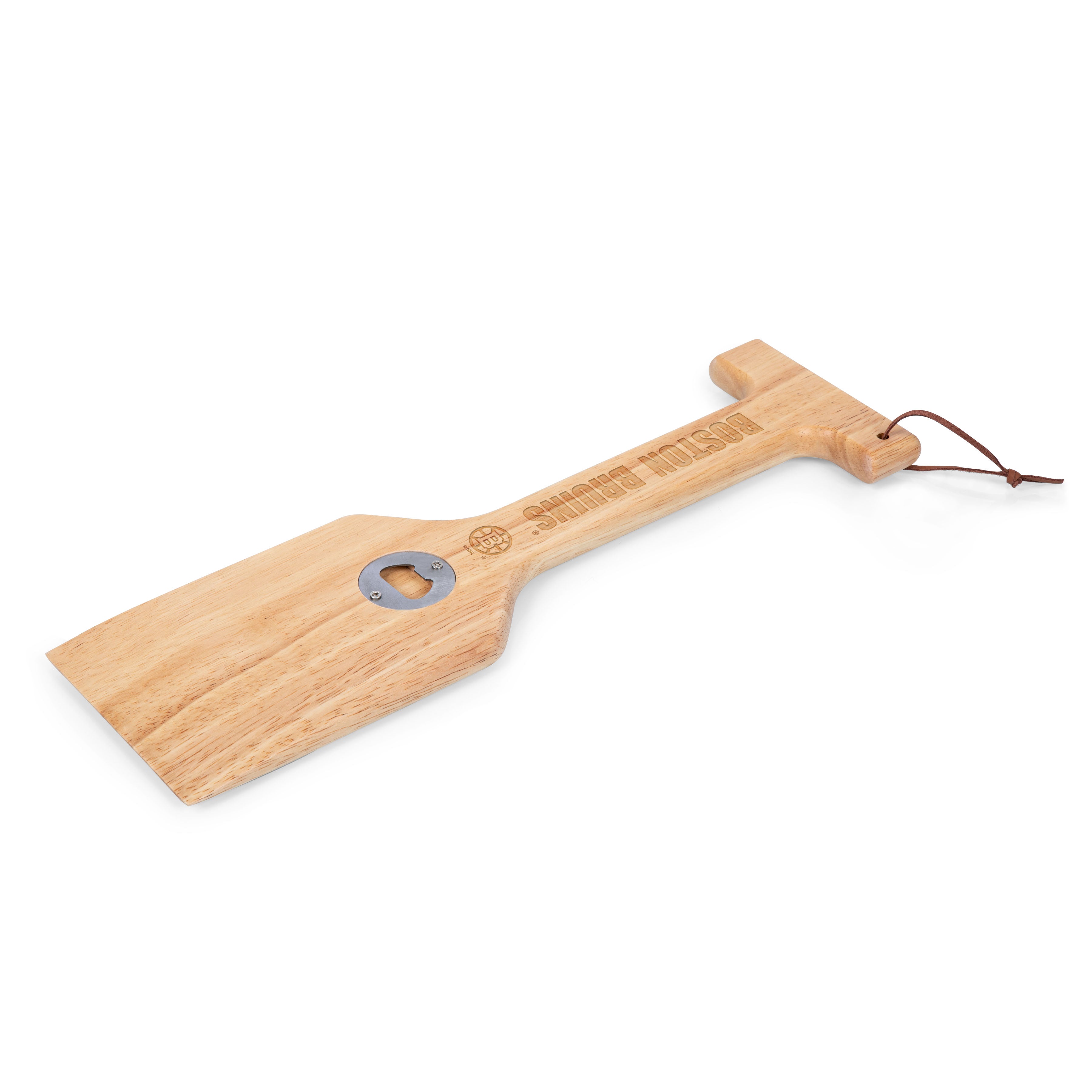 Boston Bruins - Hardwood BBQ Grill Scraper with Bottle Opener