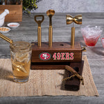 San Francisco 49ers - Sidecar 5-Piece Bar Tool Set