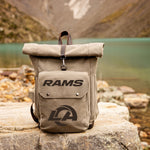 Los Angeles Rams - Carmel Roll Top Picnic Backpack Cooler