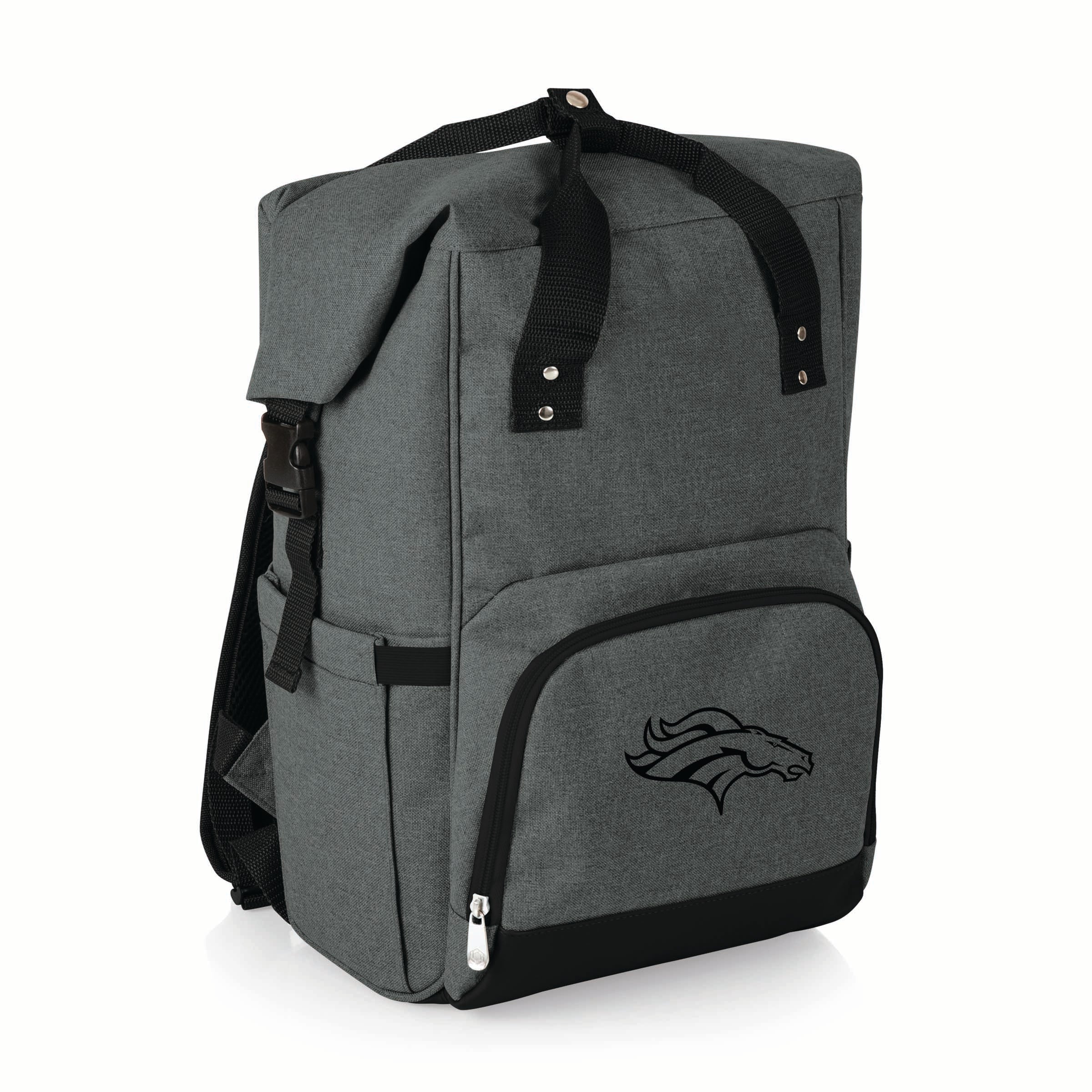 Denver Broncos - On The Go Roll-Top Backpack Cooler