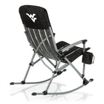 West Virginia Mountaineers - Outdoor Rocking Camp Chair