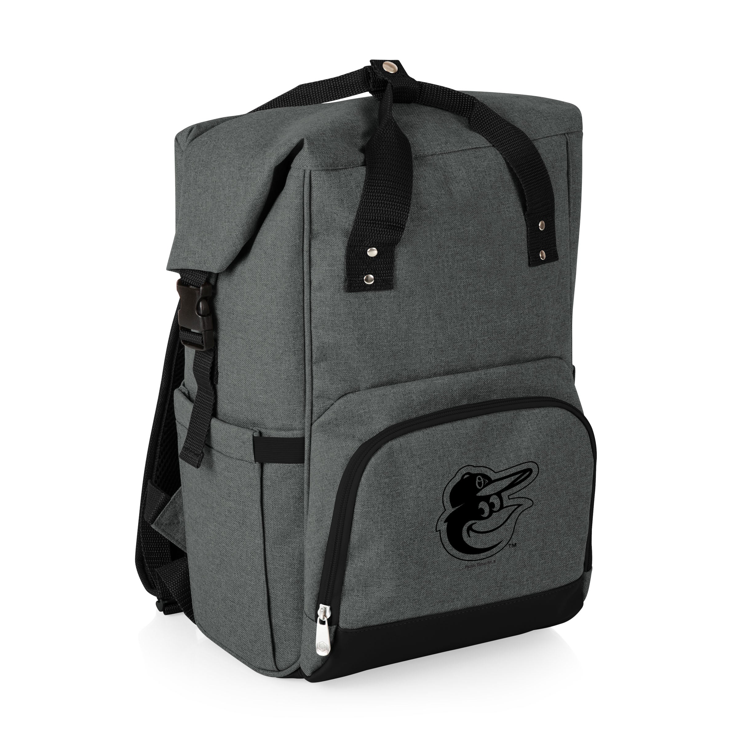 Baltimore Orioles - On The Go Roll-Top Backpack Cooler