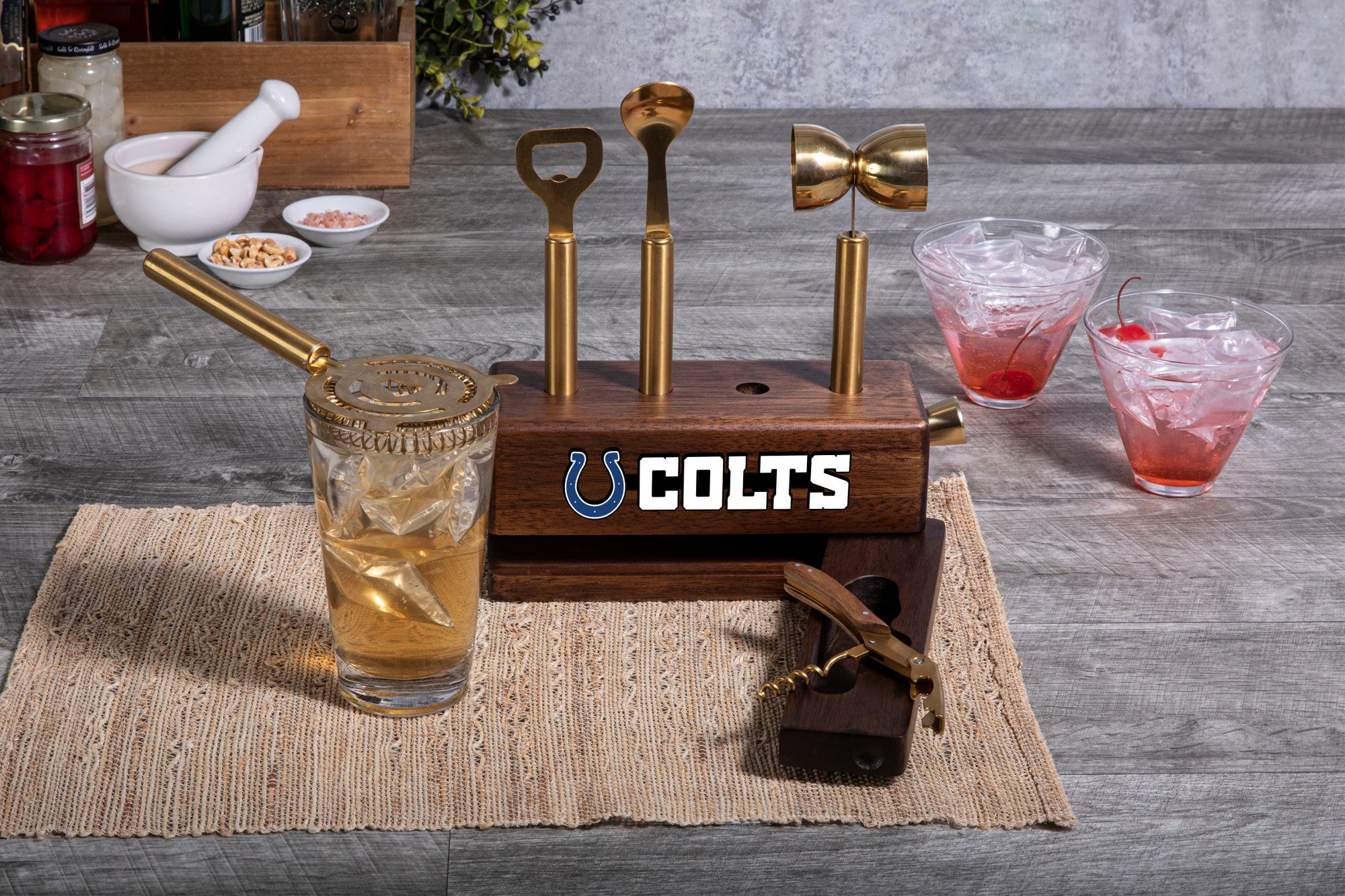 Indianapolis Colts - Sidecar 5-Piece Bar Tool Set