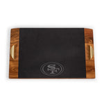 San Francisco 49ers - Covina Acacia and Slate Serving Tray