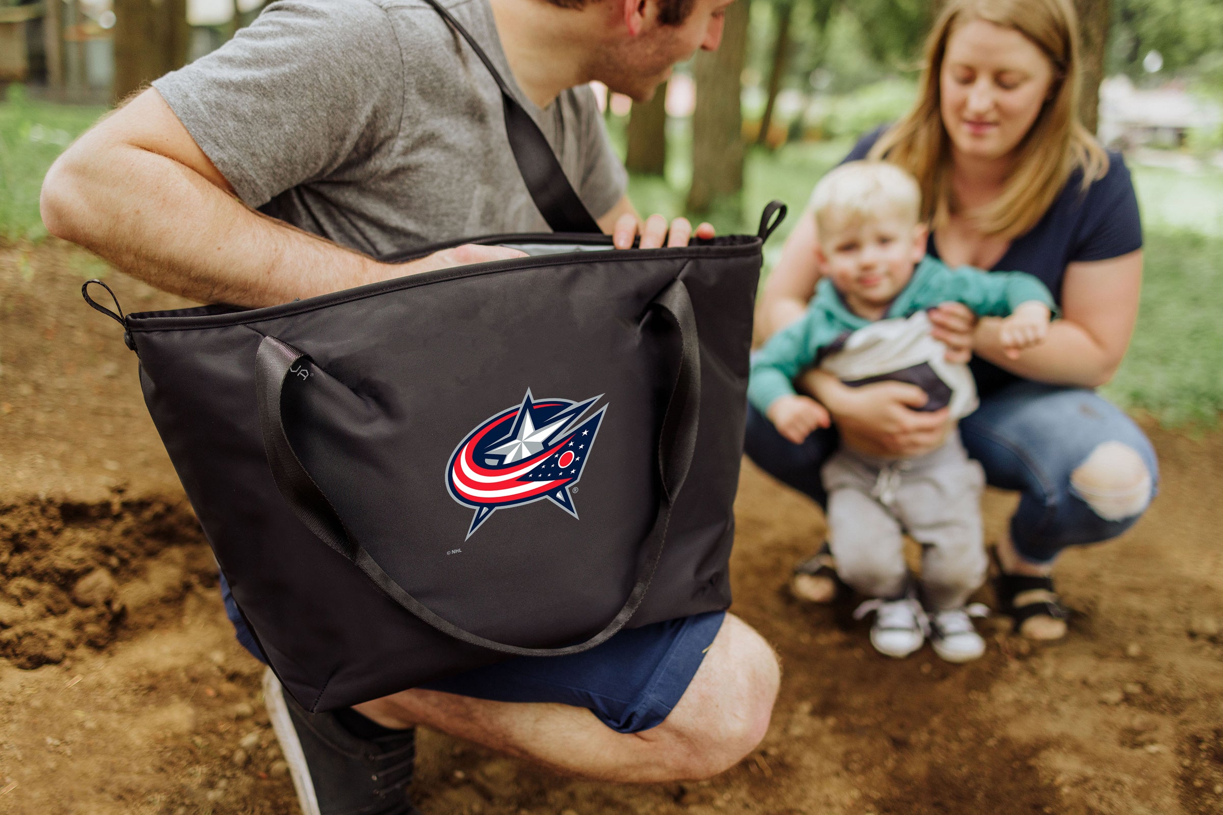 Columbus Blue Jackets - Tarana Recycled Cooler Tote Bag