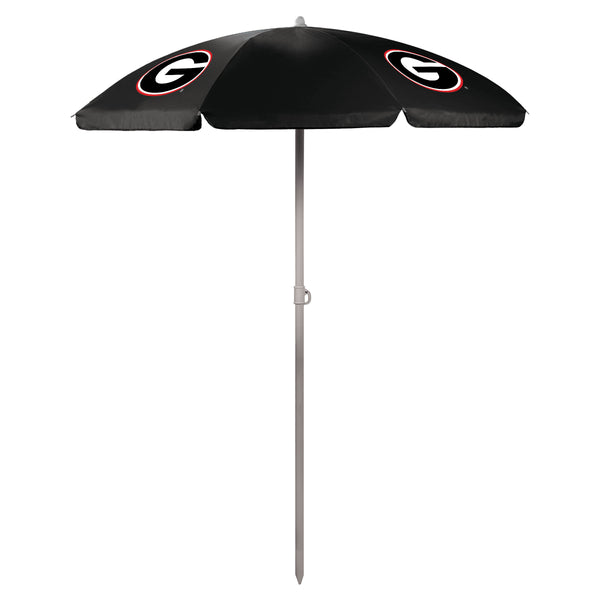 Georgia Bulldogs - 5.5 Ft. Portable Beach Umbrella