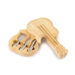 Guitar Cheese Cutting Board & Tools Set