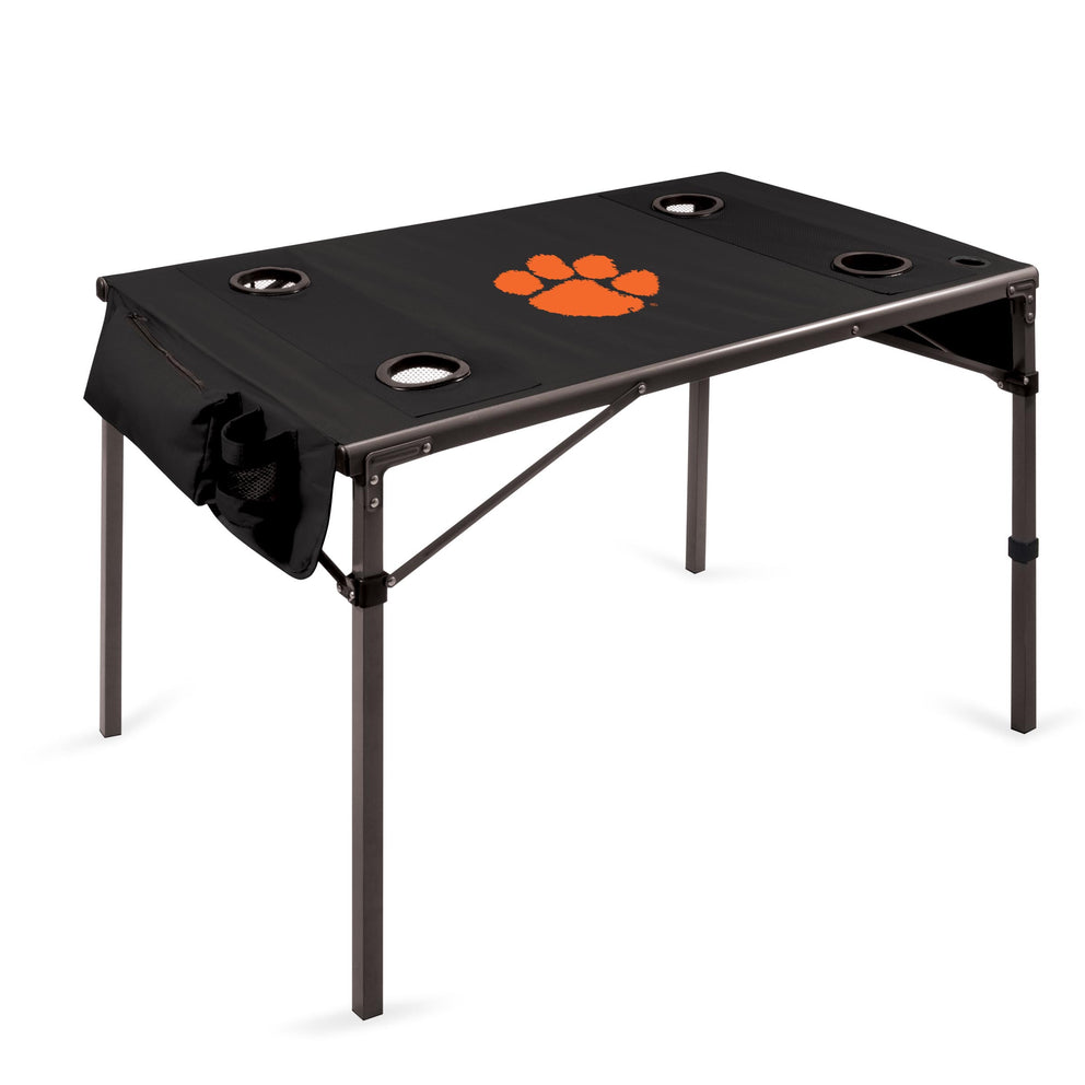 Clemson Tigers - Travel Table Portable Folding Table