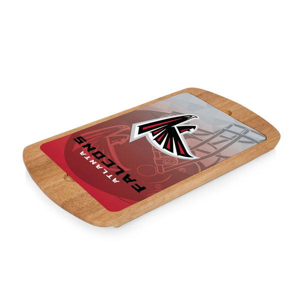 Atlanta Falcons - Billboard Glass Top Serving Tray