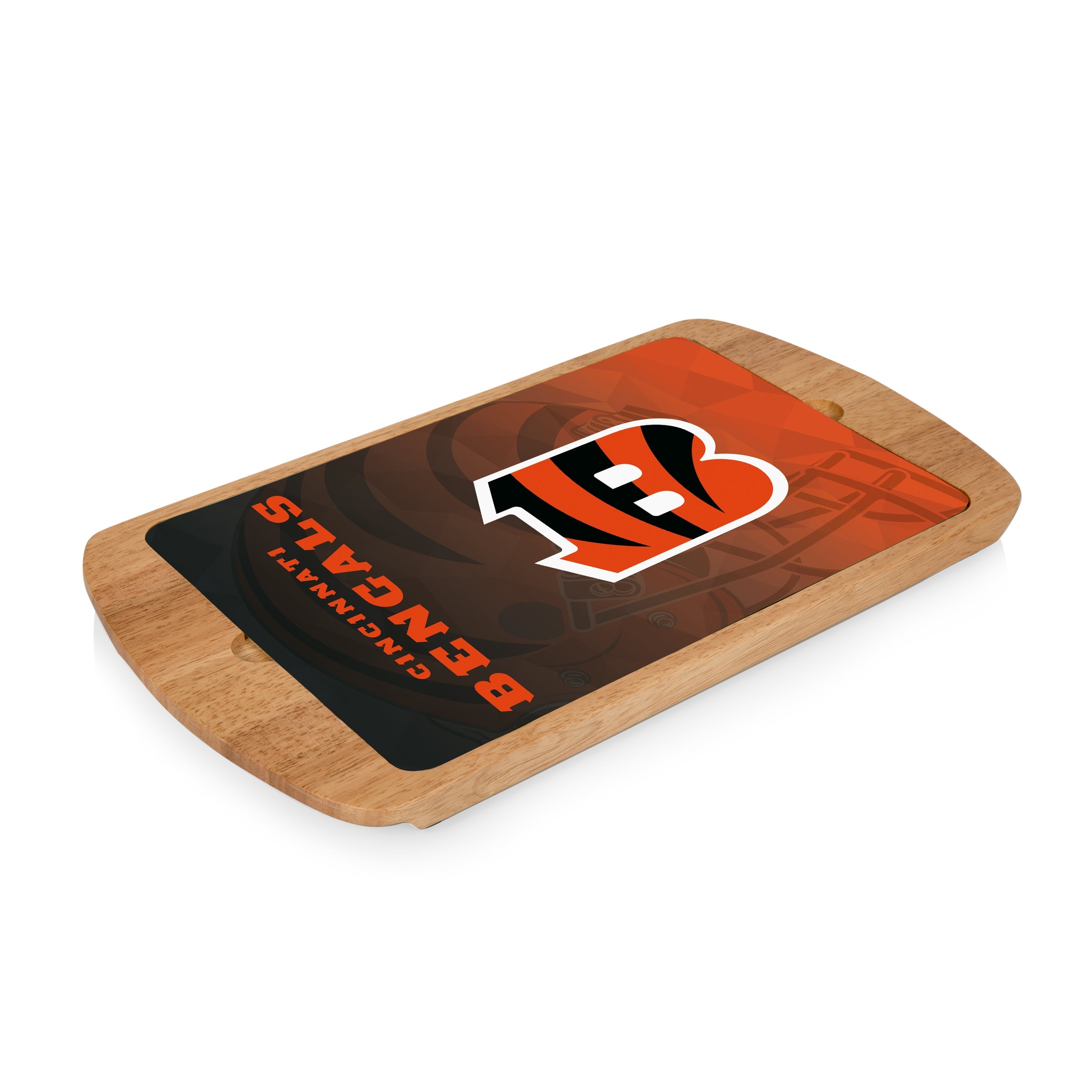 Cincinnati Bengals - Billboard Glass Top Serving Tray