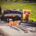 Buccaneer Portable Charcoal Grill & Cooler Tote