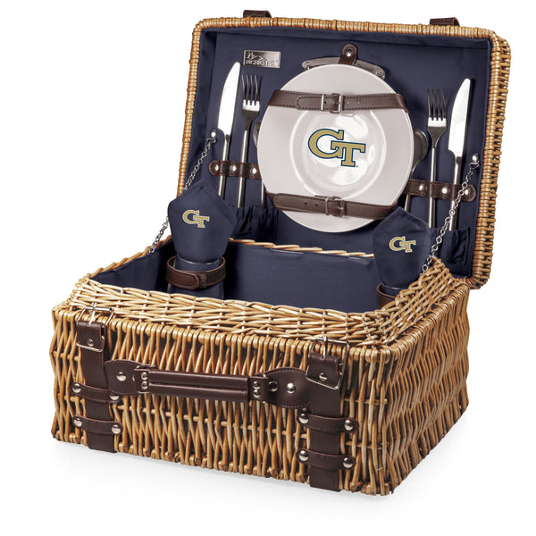 Georgia Tech Yellow Jackets - Champion Picnic Basket