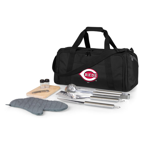 Cincinnati Reds - BBQ Kit Grill Set & Cooler