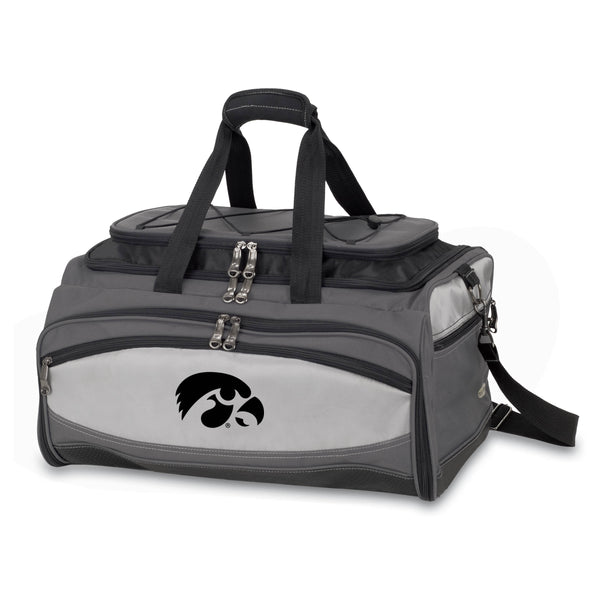 Iowa Hawkeyes - Buccaneer Portable Charcoal Grill & Cooler Tote