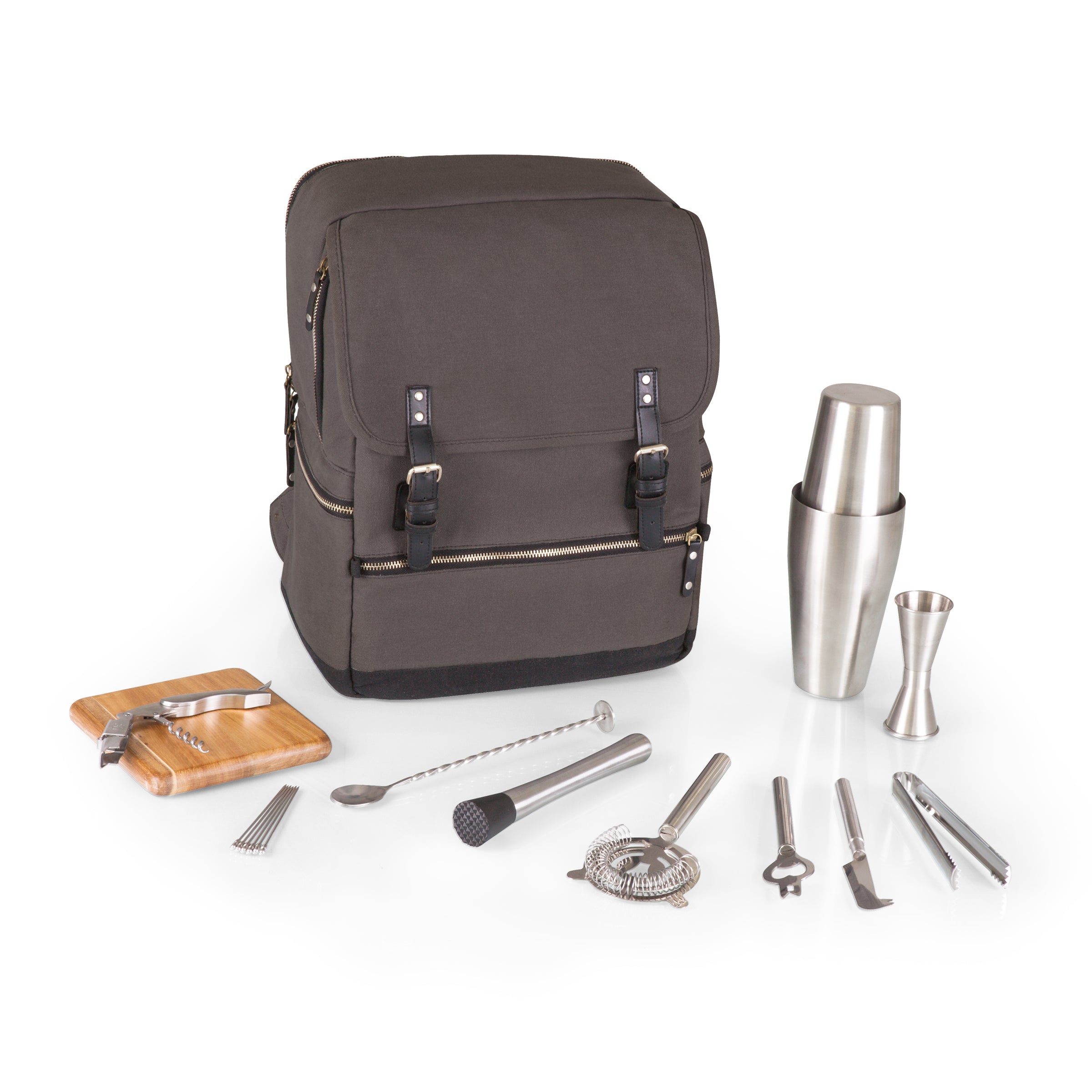 Bar-Backpack Portable Cocktail Set