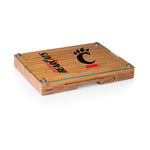 Cincinnati Bearcats - Concerto Glass Top Cheese Cutting Board & Tools Set