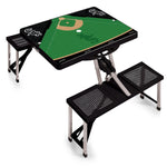 Chicago White Sox Baseball Diamond - Picnic Table Portable Folding Table with Seats