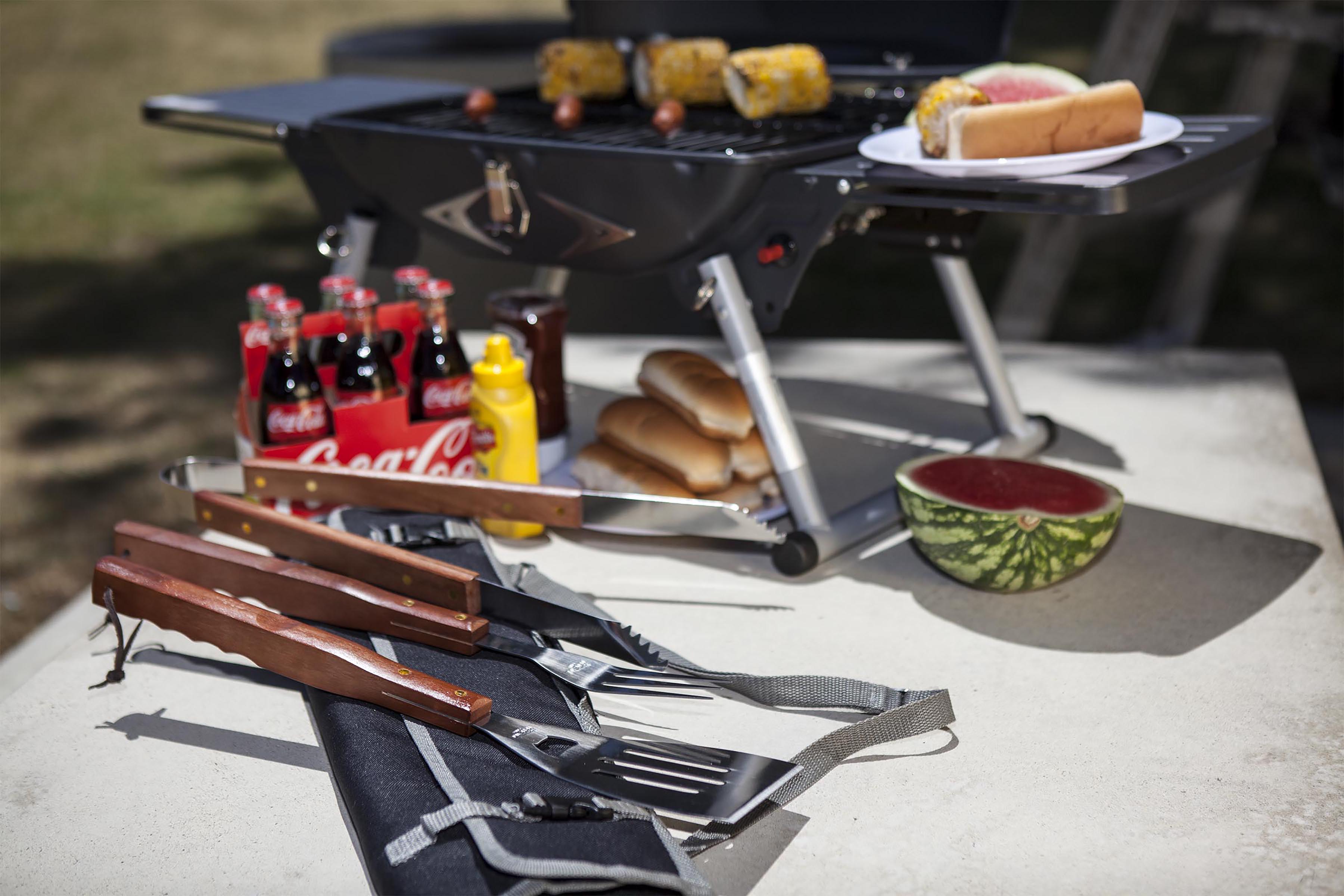 New York Yankees - 3-Piece BBQ Tote & Grill Set