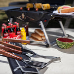 Texas Tech Red Raiders - 3-Piece BBQ Tote & Grill Set