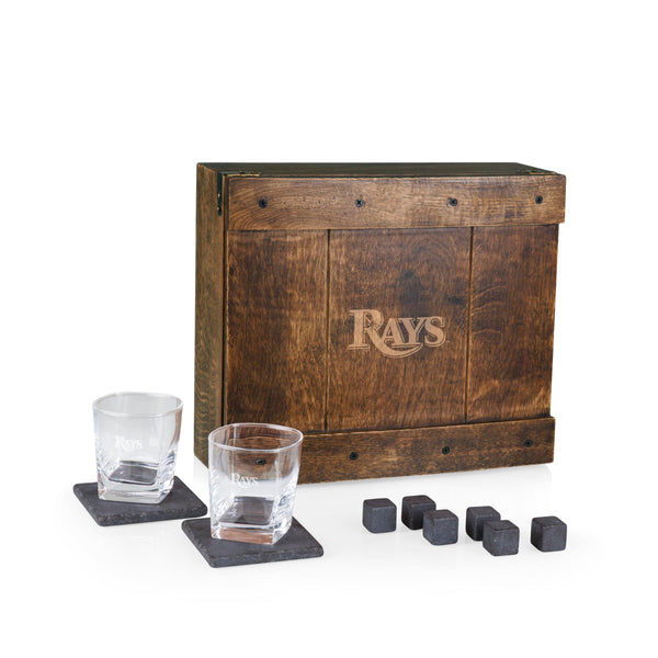 Tampa Bay Rays - Whiskey Box Gift Set