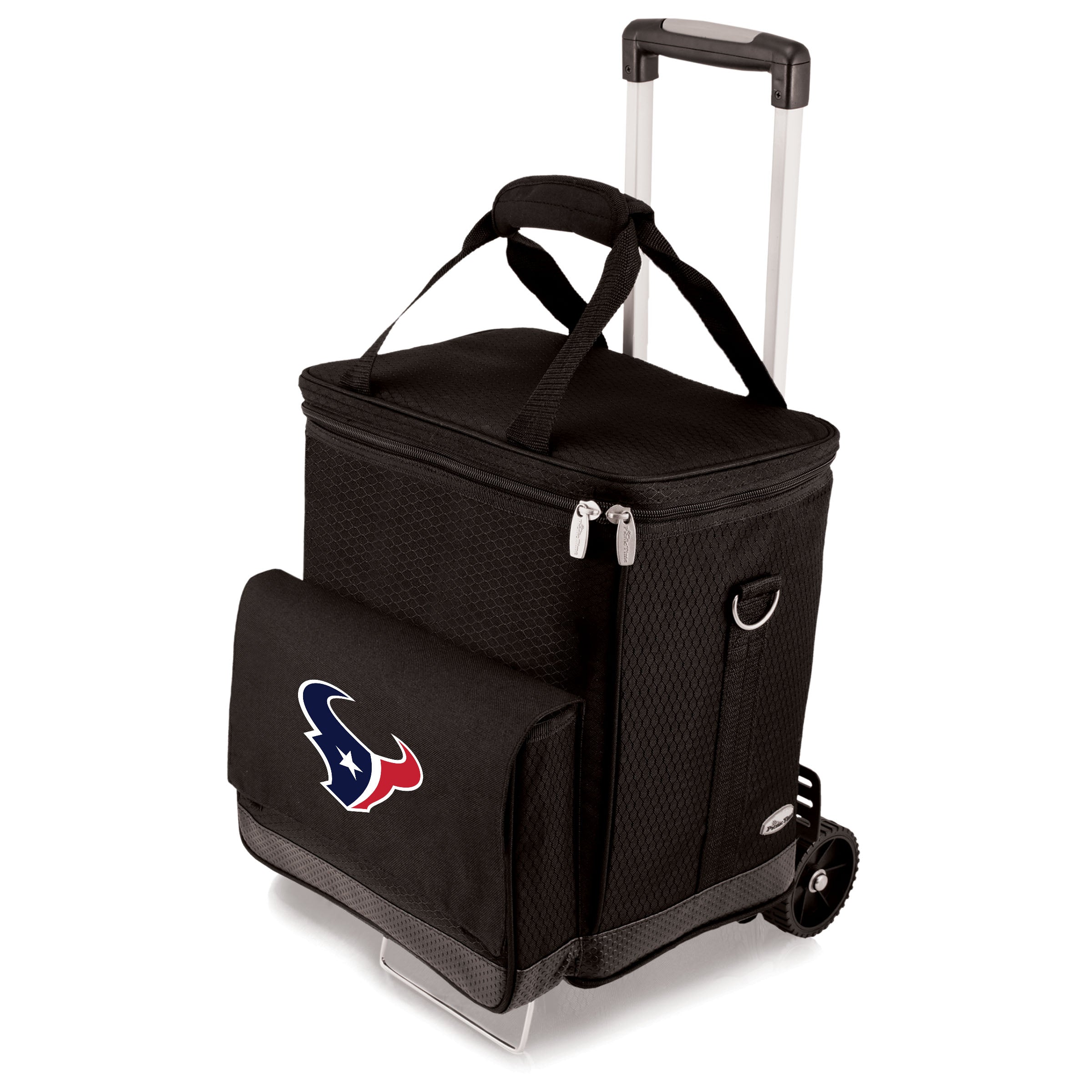 Houston Texans - Cellar 6-Bottle Wine Carrier & Cooler Tote with Trolley