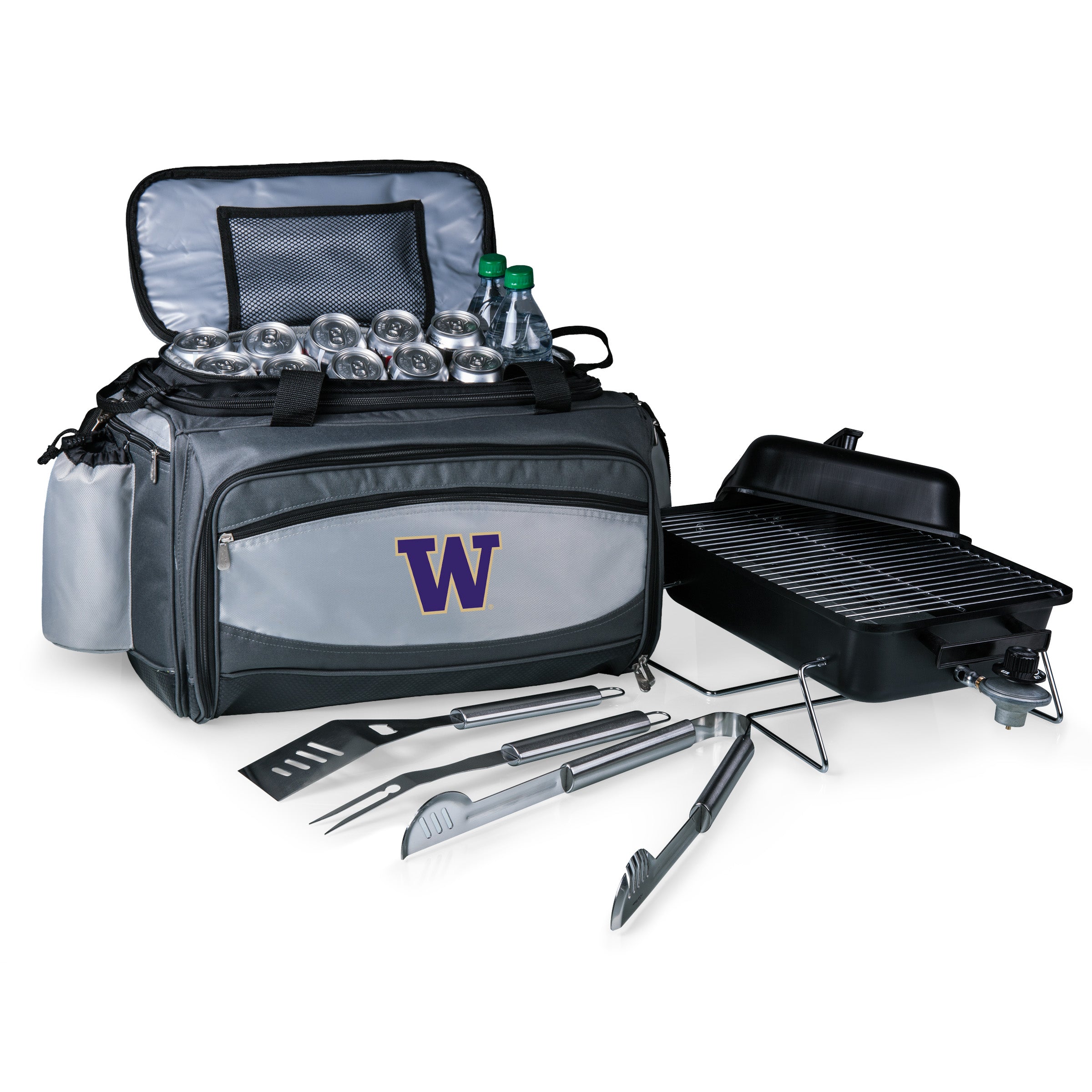 Washington Huskies - Vulcan Portable Propane Grill & Cooler Tote