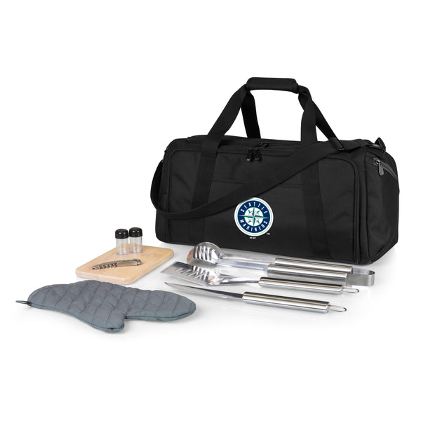 Seattle Mariners - BBQ Kit Grill Set & Cooler