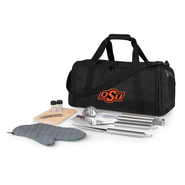 Oklahoma State Cowboys - BBQ Kit Grill Set & Cooler