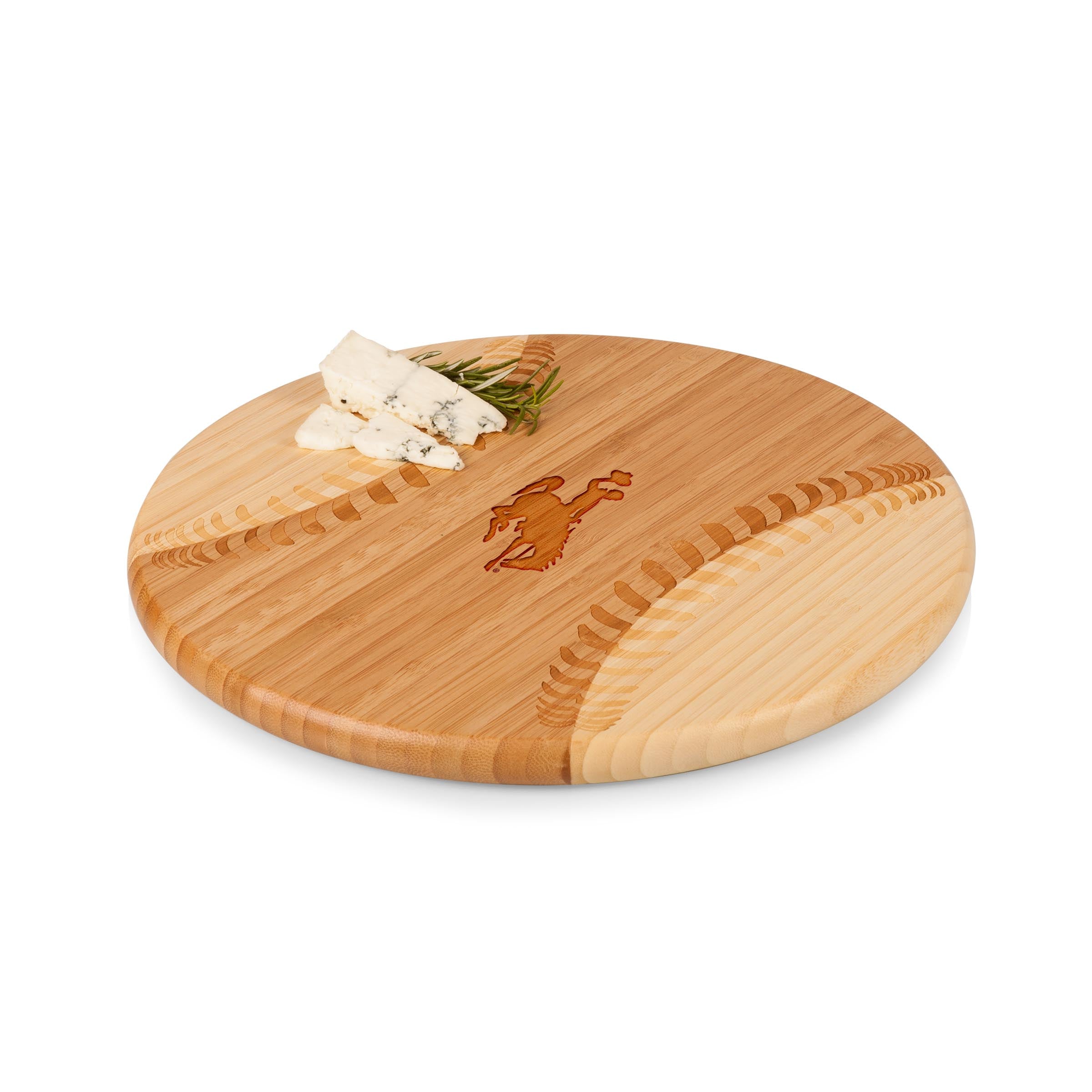 Wyoming Cowboys - Home Run! Baseball Cutting Board & Serving Tray