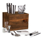 Las Vegas Raiders - Madison Acacia Tabletop Bar Set