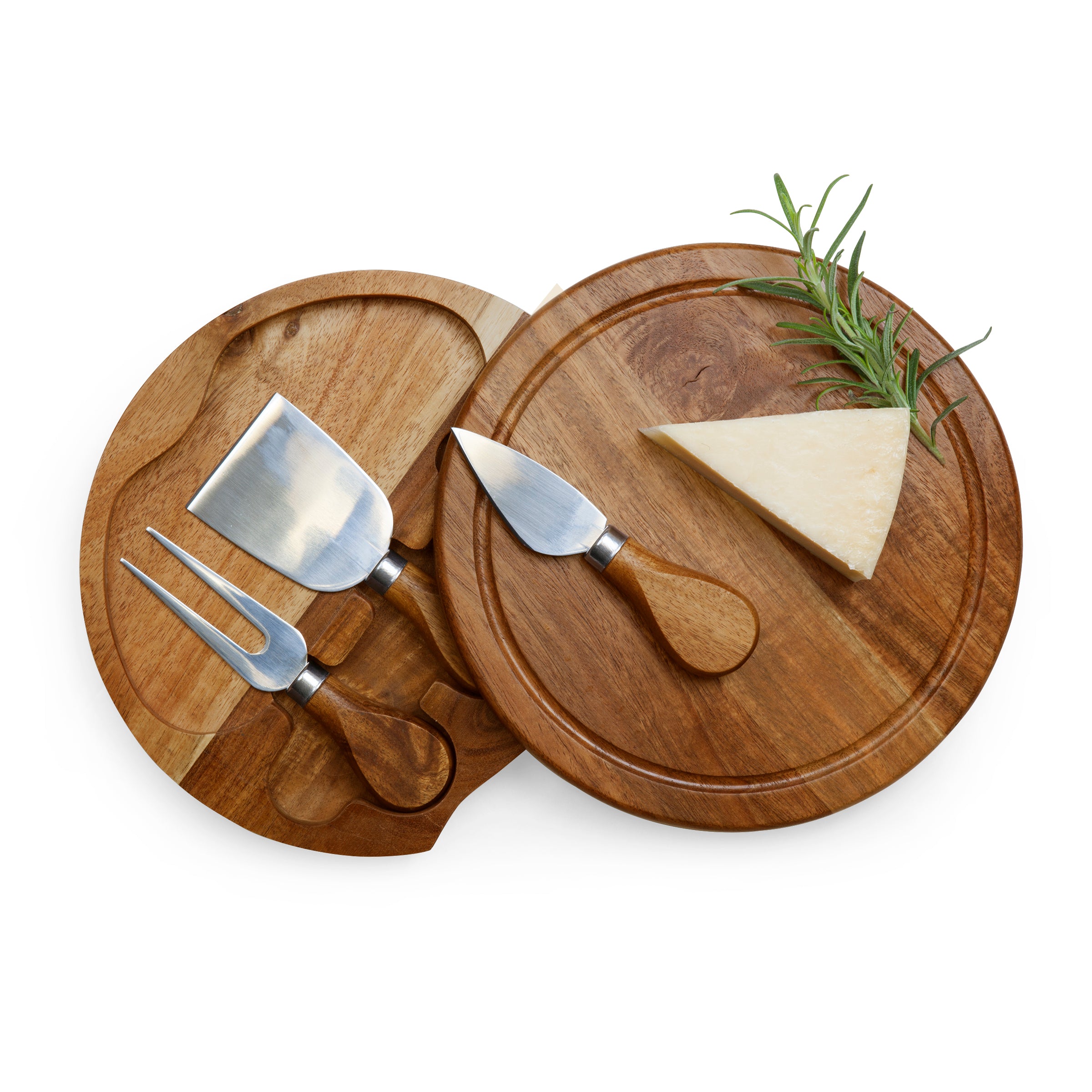 Ratatouille - Acacia Brie Cheese Cutting Board & Tools Set