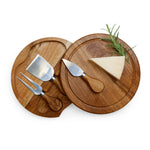 Mickey & Minnie Mouse - Acacia Brie Cheese Cutting Board & Tools Set