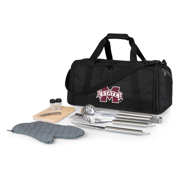 Mississippi State Bulldogs - BBQ Kit Grill Set & Cooler