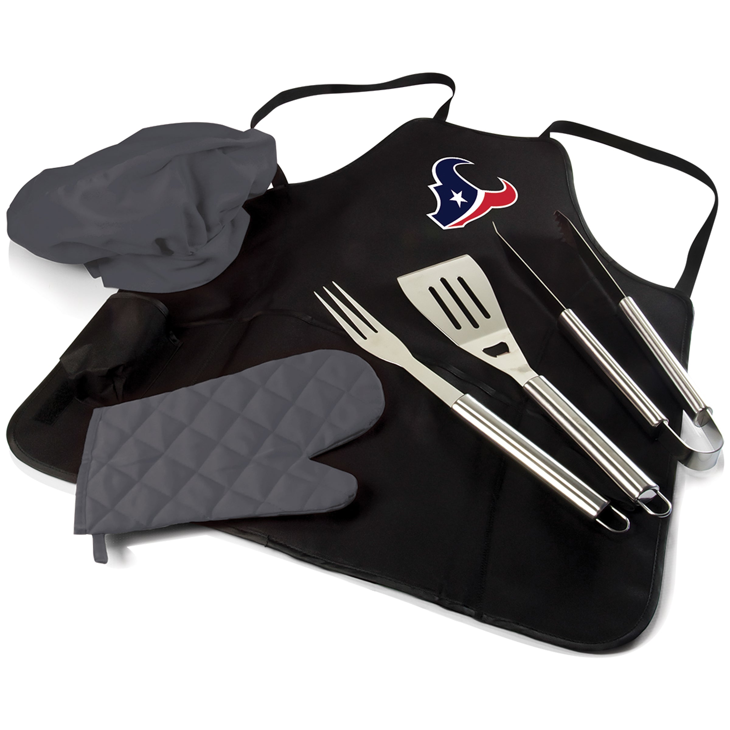 Houston Texans - BBQ Apron Tote Pro Grill Set