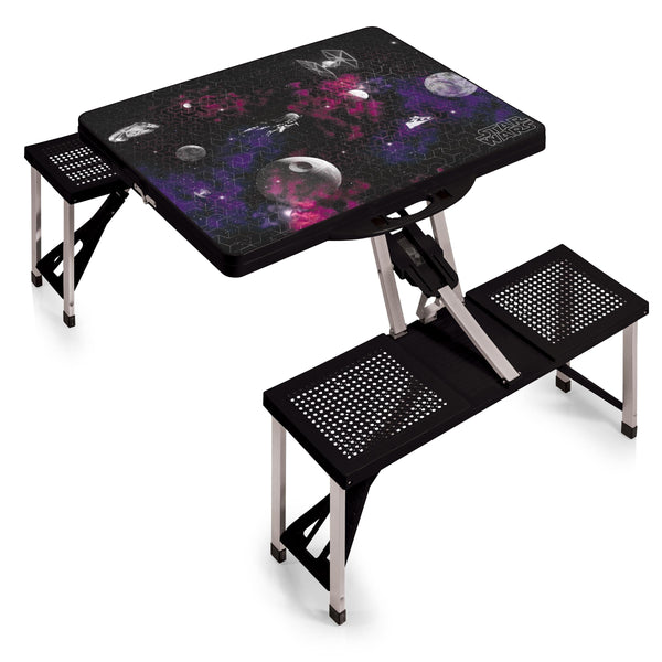 Star Wars Death Star - Picnic Table Portable Folding Table with Seats