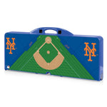 New York Mets Baseball Diamond - Picnic Table Portable Folding Table with Seats