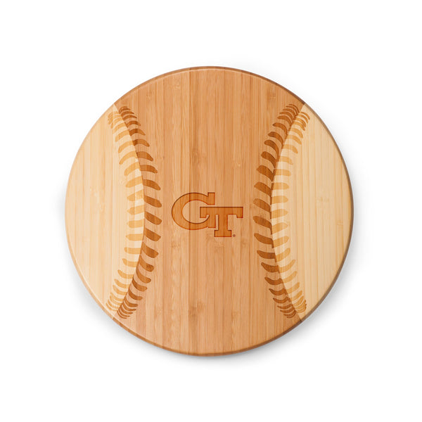 Georgia Tech Yellow Jackets - Home Run! Baseball Cutting Board & Serving Tray