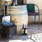 Cellar 6-Bottle Wine Carrier & Cooler Tote with Trolley