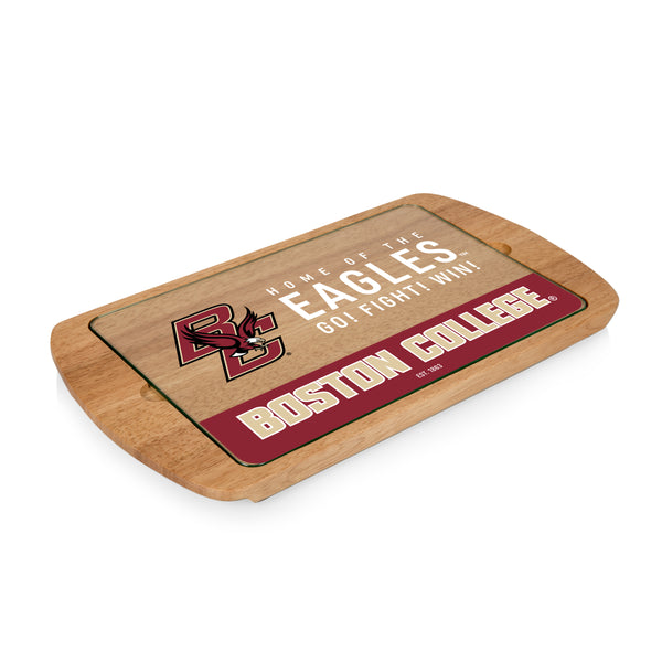 Boston College Eagles - Billboard Glass Top Serving Tray