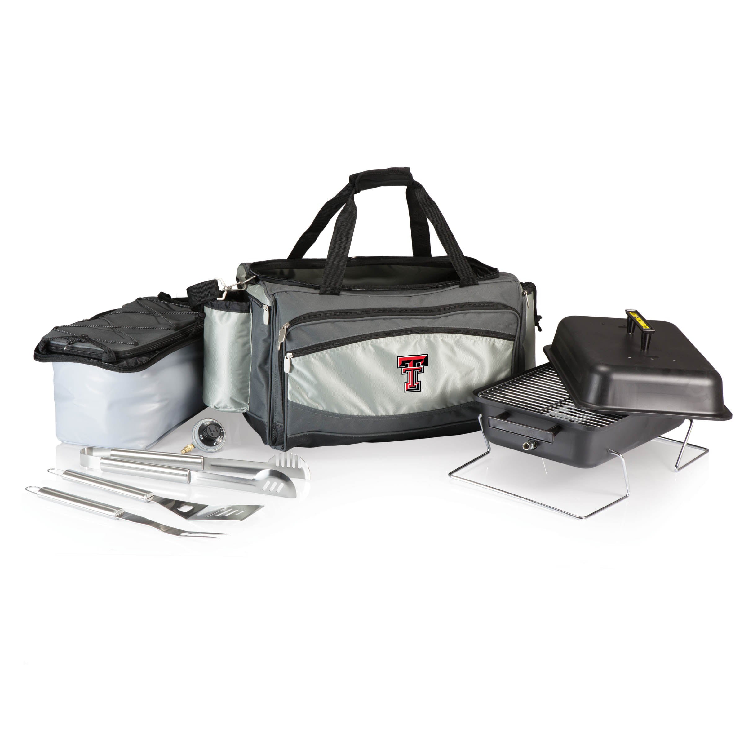 Texas Tech Red Raiders - Vulcan Portable Propane Grill & Cooler Tote