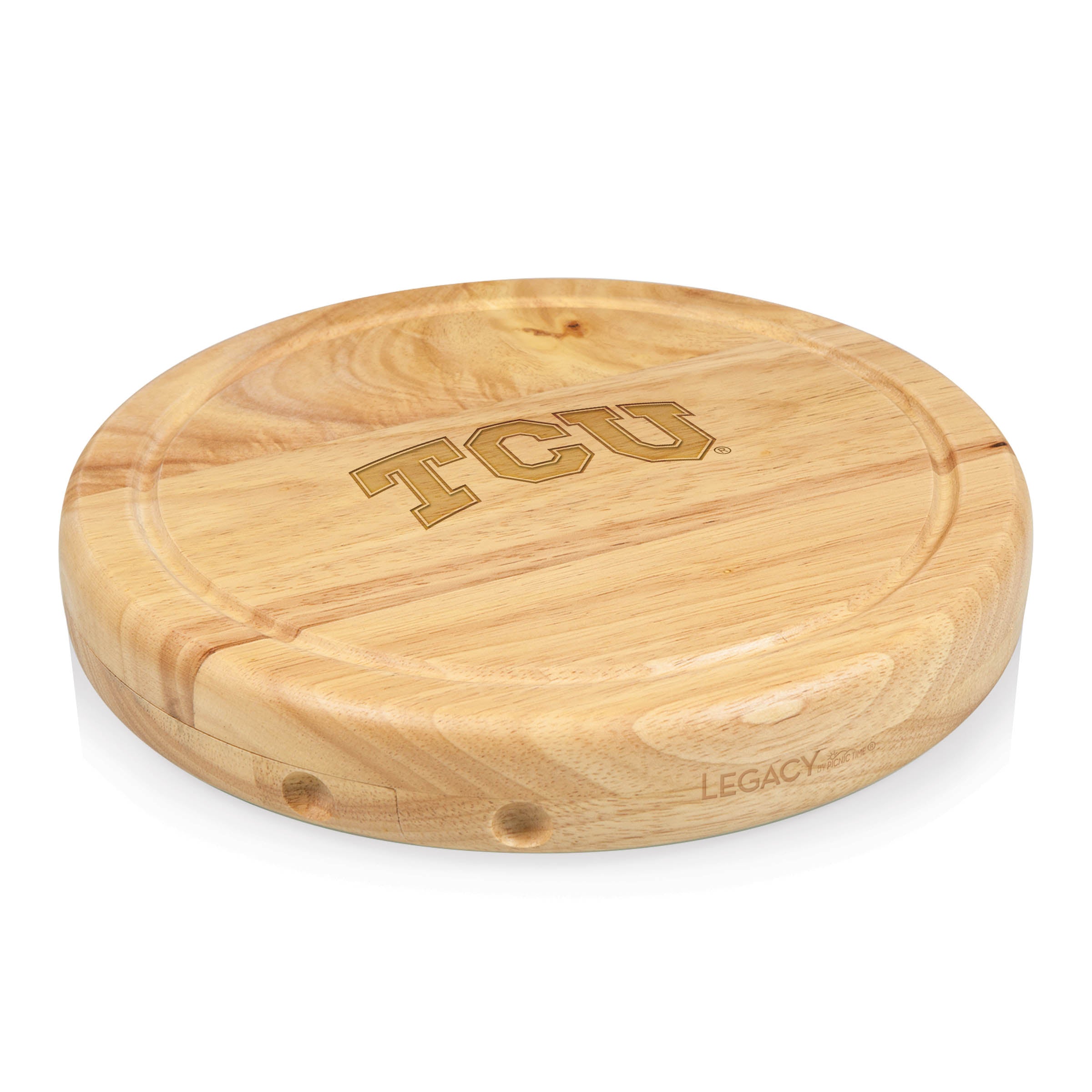 TCU Horned Frogs - Circo Cheese Cutting Board & Tools Set