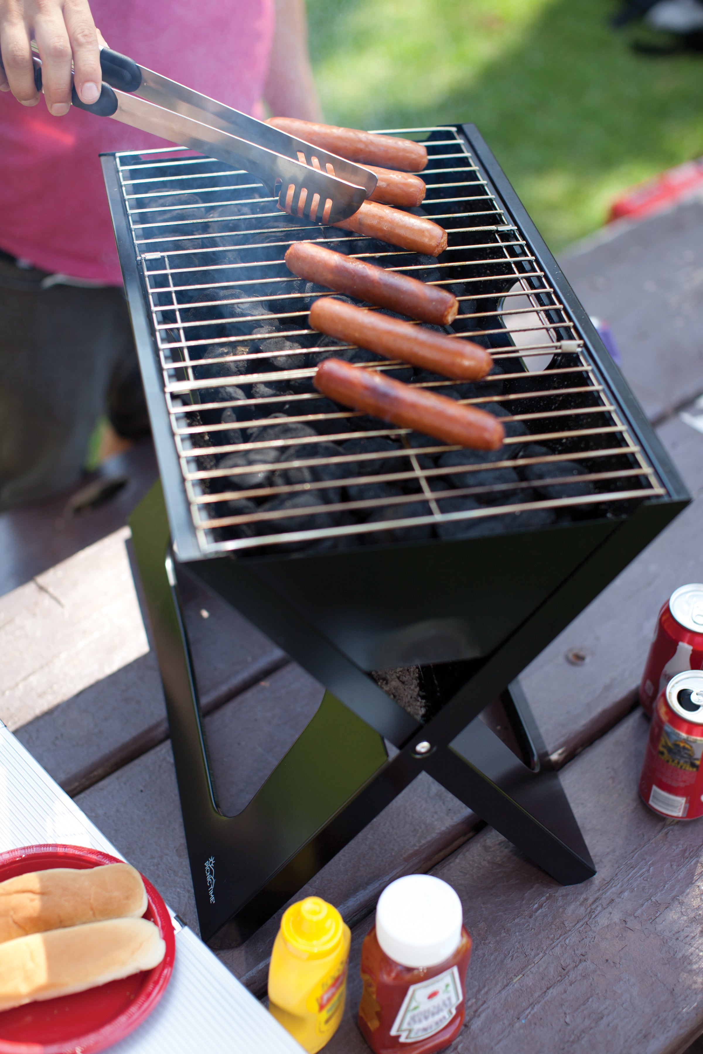 New England Patriots - X-Grill Portable Charcoal BBQ Grill