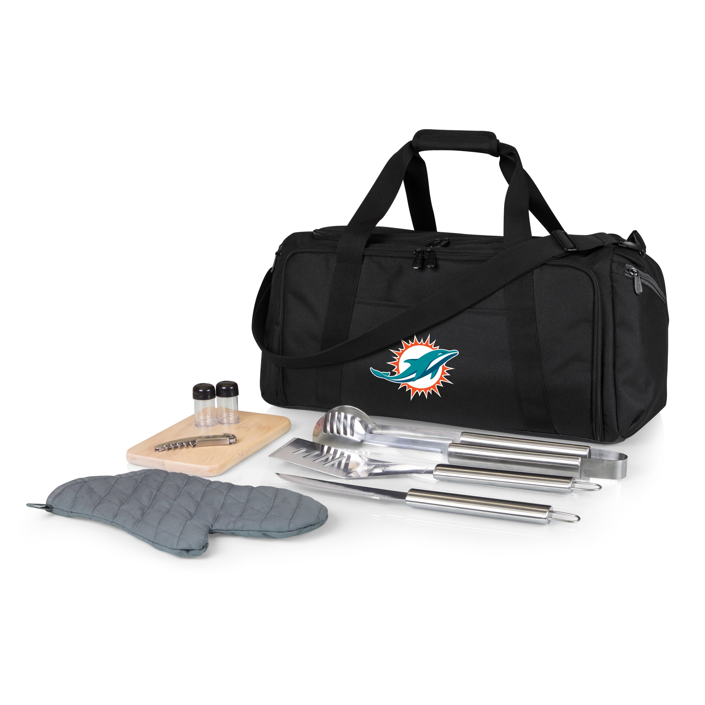 Miami Dolphins - BBQ Kit Grill Set & Cooler