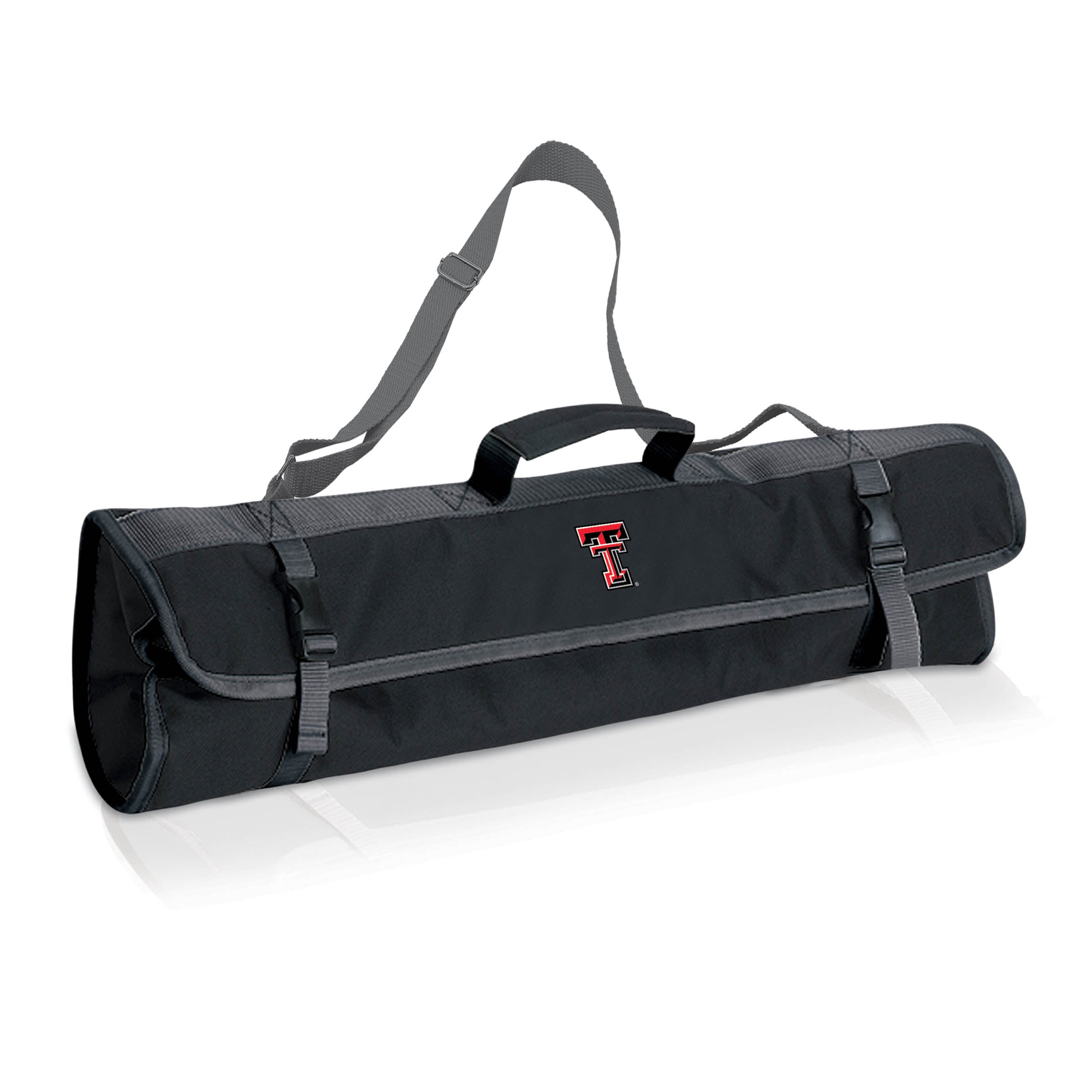 Texas Tech Red Raiders - 3-Piece BBQ Tote & Grill Set