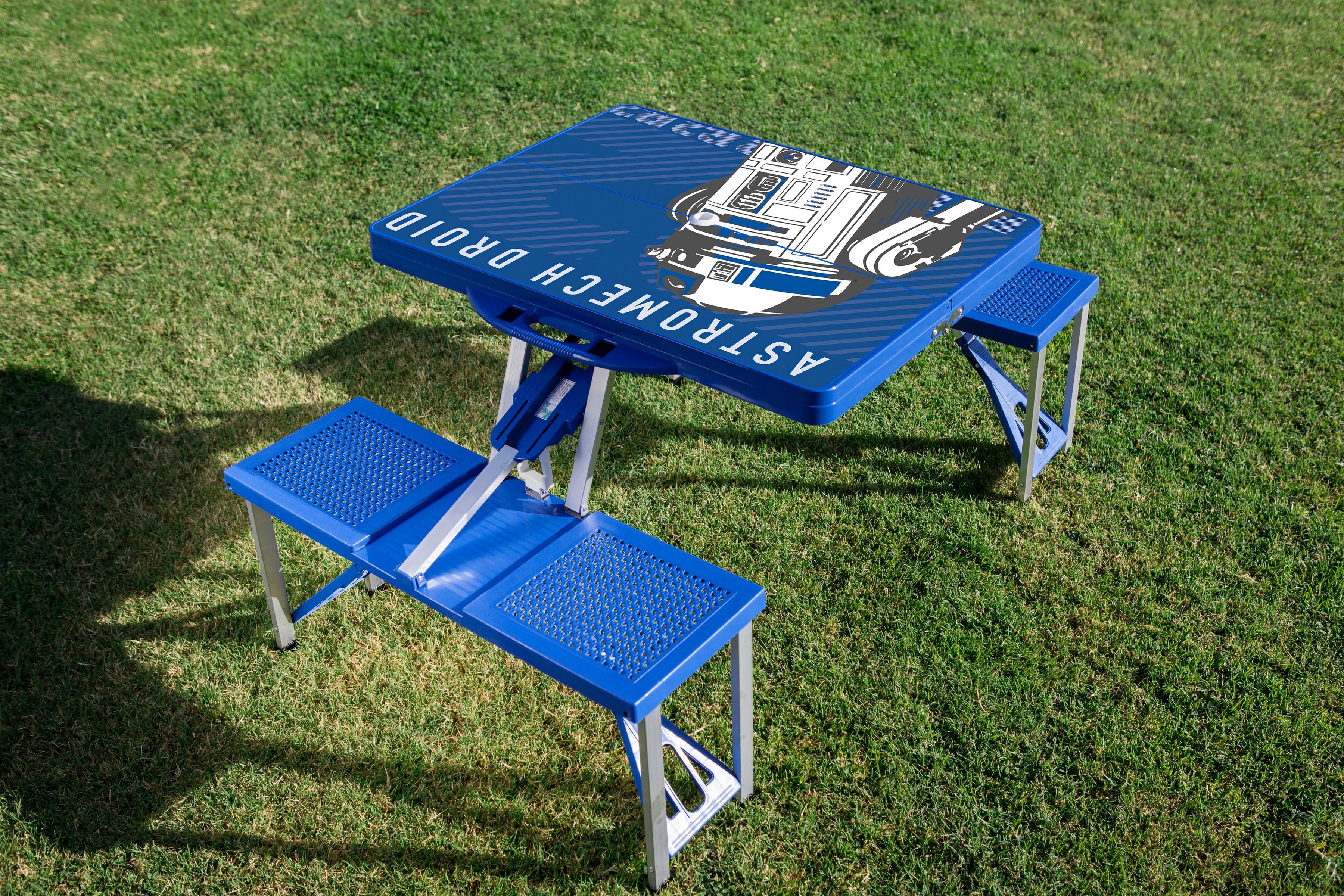 Star Wars R2-D2 - Picnic Table Portable Folding Table with Seats